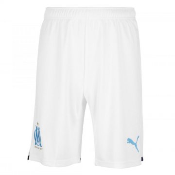 Olympique Marseille 2021-22 Home Football Soccer Shorts Men's