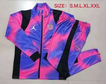 2021-22 PSG x Jordan Pink Football Training Suit (Jacket + Pants) Kid's