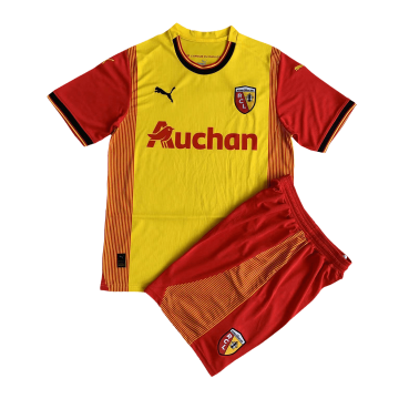 RC Lens 2023-24 Home Soccer Jerseys + Short Kid's