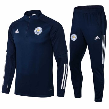 2021-22 Leicester City Navy Football Training Suit Men's