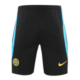 Inter Milan 2023/24 Black Training Soccer Shorts Men's
