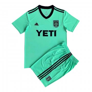 Austin FC 2022-23 Away Kid's Soccer Jerseys + Short
