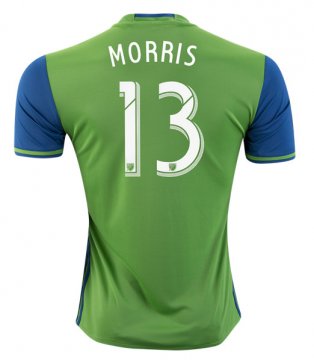 2016-17 Seattle Sounders Home Green Football Jersey Shirts MORRIS #13