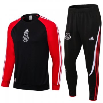 Ajax 2021-22 Black - Red Soccer Training Suit Men's