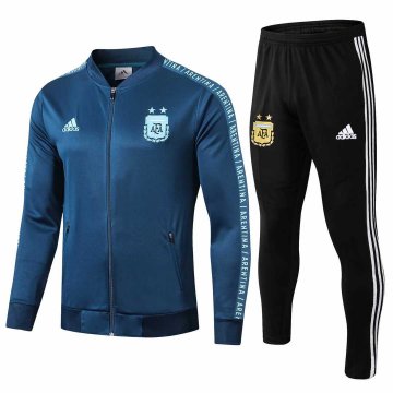 2019-20 Argentina Blue Men's Football Training Suit(Jacket + Pants)