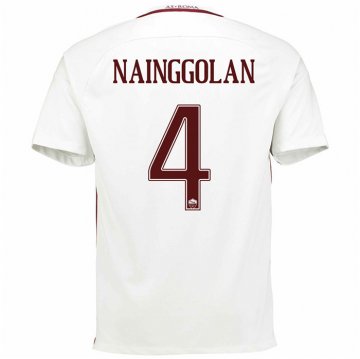 2016-17 Roma Away White Football Jersey Shirts Nainggolan #4