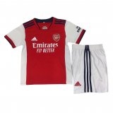 Arsenal 2021-22 Home Soccer Jerseys + Short Kid's