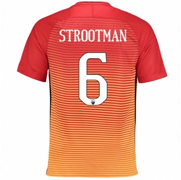 2016-17 Roma Third Football Jersey Shirts Strootman #6