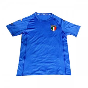 #Retro Italy 2002 Home Soccer Jerseys Men's