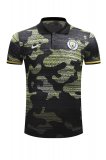 2017 Manchester City Yellow Camouflage Polo Shirt