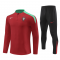 Portugal 2024 Red Soccer Training Suit Men's