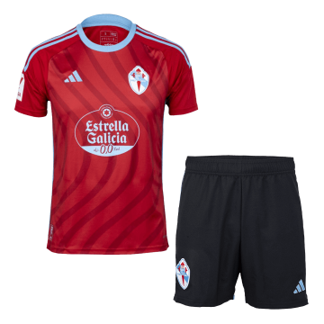 Celta Vigo 2023-24 Away Soccer Jerseys + Short Children's
