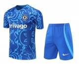 Chelsea 2022-23 Blue 3D Soccer Jerseys + Short Men's