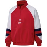 #Half-Zip Icon Arsenal 2023-24 Red All Weather Windrunner Soccer Jacket Men's