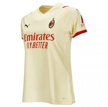 AC Milan 2021-22 Away Women's Soccer Jerseys