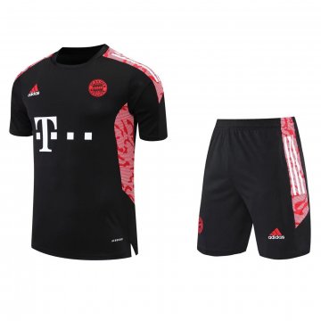 Bayern Munich 2022-23 Black Soccer Jerseys + Short Men's