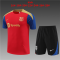 Barcelona 2024-25 Red Soccer Jerseys + Short Kid's