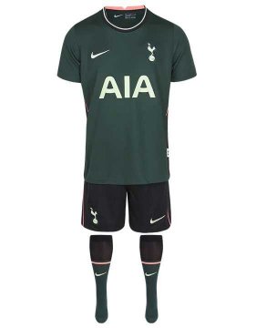 2020-21 Tottenham Hotspur Away Kids Football Kit(Shirt+Shorts+Socks)