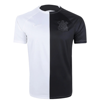#Pre-Match Corinthians 2023-24 Black & White Soccer Jerseys Men's