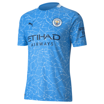 2020-21 Manchester City Home Men Football Jersey Shirts [5212814]