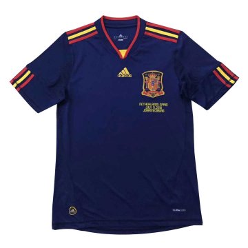 2010 Spain National Team Retro Away Men's Football Jersey Shirts