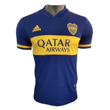 2020-21 Boca Juniors Home Men Football Jersey Shirts (Match)