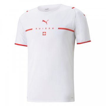 2021-22 Switzerland Away Football Jersey Shirts Men's