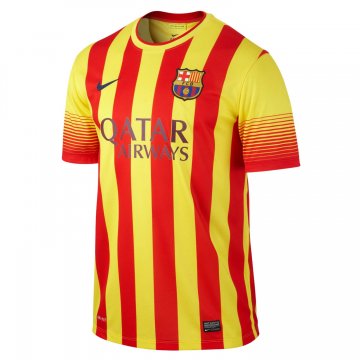 Barcelona 2013/14 Retro Away Soccer Jerseys Men's