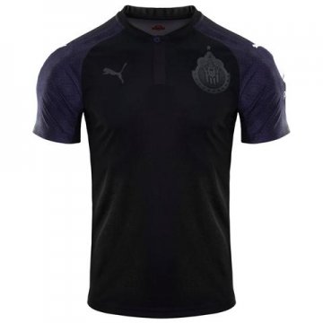 2017-18 Chivas Away Black Football Jersey Shirts Personalized [1517221]