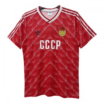 Soviet Union? CCCP 1988/89 Retro Home Soccer Jerseys Men's