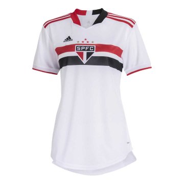 2021-22 Sao Paulo FC Home Football Jersey Shirts Women's