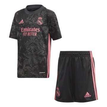 2020-21 Real Madrid Third Kids Football Kit (Shirt + Shorts)