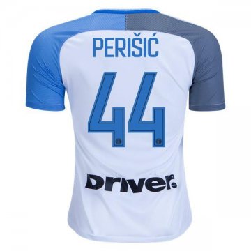 2017-18 Inter Milan Away White Football Jersey Shirts van Perišić #44