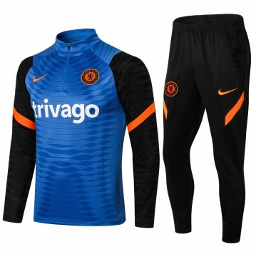 Chelsea 2021-22 Blue Football Training Suit Men's