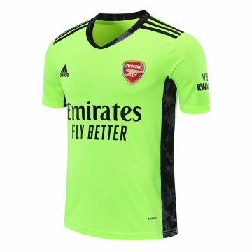2020-21 Arsenal Goalkeeper Green Men Football Jersey Shirts