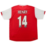 #Retro Henry #14 Arsenal 2006/2007 Home Soccer Jerseys Men's