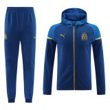 #Hoodie Marseille 2023-24 Navy Soccer Jacket + Pants Men's