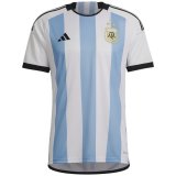 Argentina 2023 3-Star Home World Cup Champions Soccer Jerseys Men's