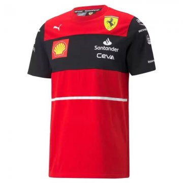 Scuderia Ferrari 2022 Red F1 Team T-Shirt Men's
