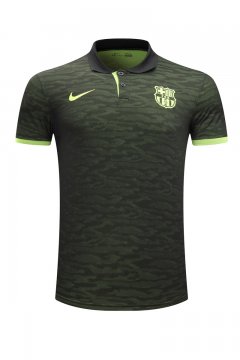2017 Barcelona Green Polo Shirt