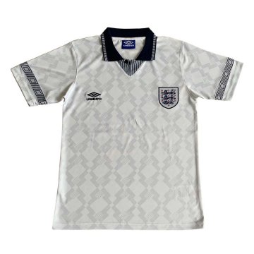 1990 England Retro Home Men's Football Jersey Shirts