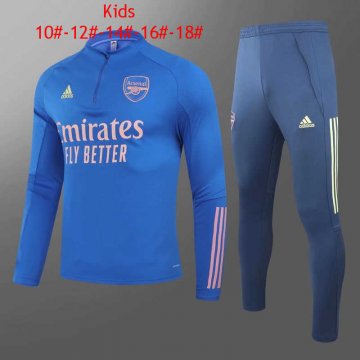 2020-21 Arsenal Blue Kid's Football Training Suit
