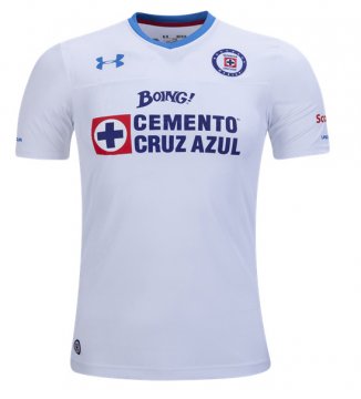 Cruz Azul Away White Football Jersey Shirts 2016-17
