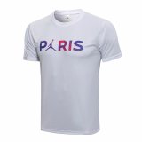 2021-22 PSG x Jordan White II Short Football Training Shirt Men's