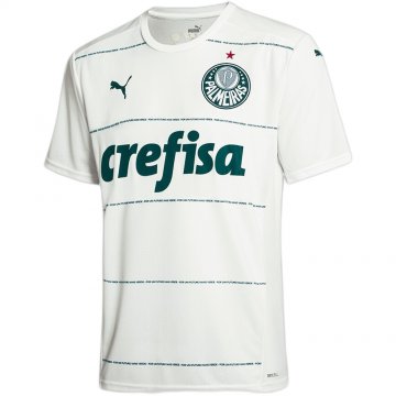 Palmeiras 2022-23 Away White Soccer Jerseys Men's