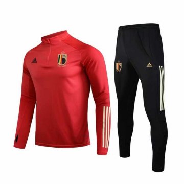 2019-20 Belgium Red Men's Football Training Suit(Sweater + Pants) [47012413]