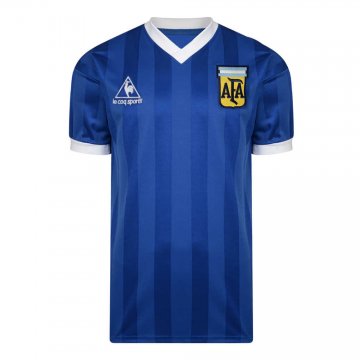 1986 Argentina Away Retro Men Football Jersey Shirts