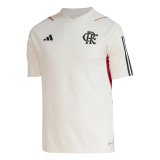 #Pre-Match Flamengo 2023-24 White Soccer Training Jerseys Men's