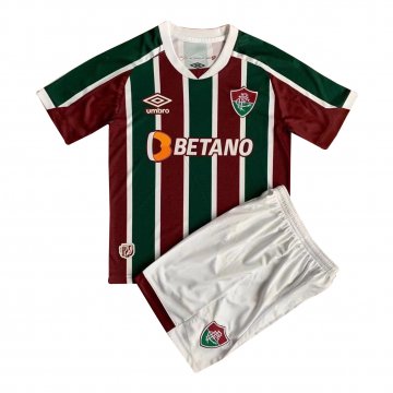 Fluminense 2022-23 Home Soccer Jerseys + Short Kid's