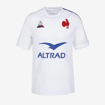 2020-21 France Rugby Away White Football Jersey Shirts Men
